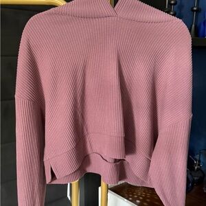 ALO Yoga Muse Ribbed Hoodie